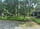 Grassy front yard with gravel drive at 8524 Anette Ave, Mint Hill, NC 28227