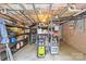 Image of unfinished basement showcasing storage and mechanical features at 9918 Windrow Dr, Indian Trail, NC 28079