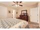 Spacious main bedroom offers a serene retreat with carpet floors and neutral décor at 105 W 17Th St, Salisbury, NC 28144