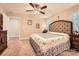 Neutral main bedroom with a cozy feel, comfortable carpeting, and plenty of natural light at 105 W 17Th St, Salisbury, NC 28144