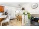 Cozy breakfast nook adjacent to kitchen, featuring a round table and natural light at 1076 Braxton Dr, Concord, NC 28025