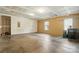 Spacious two car garage with plenty of room for storage and a door to the backyard at 11209 Lazio Ln # 1, Charlotte, NC 28277