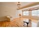 Bright and airy living room featuring hardwood floors, chandelier, and ample natural light at 1184 Cambridge Dr, Shelby, NC 28152