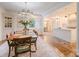 Open-concept dining room with hardwood floors at 1184 Thornwell Ave, Rock Hill, SC 29732