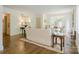 Inviting living room features a cozy fireplace and lots of natural light at 1184 Thornwell Ave, Rock Hill, SC 29732