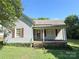 Charming single-story home with a welcoming front porch and well-maintained lawn at 125 Hunter St, Salisbury, NC 28144