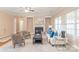 Cozy living room with a fireplace, neutral tones, and comfortable seating at 14104 Kendrick Cross Rd, Charlotte, NC 28273