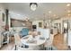 Open-concept design with a modern kitchen, dining space, and comfortable living area at 16008 Weeping Valley Dr, Fort Mill, SC 29715