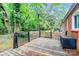 Spacious back deck with plenty of room for outdoor furniture and entertainment at 1809 Jameston Dr, Charlotte, NC 28209