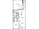 First floor floorplan featuring a two-car garage, owner's suite, gathering room, and kitchen at 3127 Beacon Heights Rd, Indian Land, SC 29707