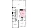 Second floor floorplan featuring two bedrooms, a loft, a study, and a full bath at 3127 Beacon Heights Rd, Indian Land, SC 29707