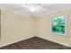 Bedroom featuring a ceiling fan and a window with natural light at 315 Rivers St, Rock Hill, SC 29730
