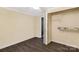 Bedroom with closet space and wood-look floors at 315 Rivers St, Rock Hill, SC 29730