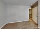 Neutral bedroom with carpet flooring and doorway leading to stairs at 3711 Green Pasture Rd, Charlotte, NC 28269