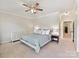 Comfortable main bedroom with soft lighting and neutral tones at 3801 Creek Ridge Dr, Denver, NC 28037