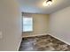 This bedroom has a neutral palette, light and a window for natural light at 4006 Lawrence Daniel Dr, Matthews, NC 28104