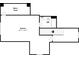 Layout featuring a spacious bedroom with a walk-in closet and adjacent bathroom for added convenience and privacy at 4006 Lawrence Daniel Dr, Matthews, NC 28104