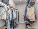 Spacious walk-in closet with ample storage, shelving, and hanging space at 4205 Bent Green Ln, Monroe, NC 28112