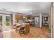 Well-equipped kitchen featuring stainless steel appliances, wooden cabinets, and a convenient breakfast bar at 425 Troutman Rd, Rockwell, NC 28138