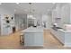 Well-equipped kitchen featuring a large island, stainless steel appliances, and ample cabinet space for storage at 4920 Parview S Dr, Charlotte, NC 28226