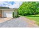Exterior features a garage and a driveway at 504 Forest Ridge Dr, Shelby, NC 28152