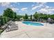 Community pool offers a refreshing escape and ample seating for relaxation at 5214 Polo Gate Blvd, Charlotte, NC 28216