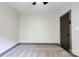 Bedroom with carpeting, a ceiling fan, and a view out the window at 600 S Cline Ave, Newton, NC 28658