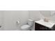 Half bathroom features modern fixtures and clean finishes at 687 Cape Fear St, Fort Mill, SC 29715