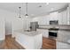 Spacious kitchen features stainless appliances, white cabinets, and granite countertops at 687 Cape Fear St, Fort Mill, SC 29715