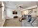Well-lit living room with hardwood floors and open floor plan at 809 River Park Rd, Belmont, NC 28012
