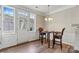 Comfortable dining area with natural light and stylish furnishings at 110 Dime Ln, Mooresville, NC 28117