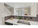 Kitchen featuring a breakfast bar, stainless steel appliances, and modern finishes at 110 Dime Ln, Mooresville, NC 28117