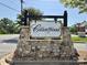 Callonwood community sign with decorative stone pillars at 1139 Drummond Ln, Matthews, NC 28104