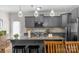 Stylish kitchen boasts granite countertops, stainless steel appliances, and pendant lighting at 1177 Bannockburn Ave, Rock Hill, SC 29732