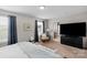 Spacious main bedroom featuring neutral walls, carpet floors, and ensuite bathroom at 1177 Bannockburn Ave, Rock Hill, SC 29732