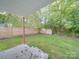 Expansive backyard enclosed by a wooden fence with mature trees at 123 Oak St, Chester, SC 29706