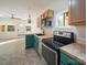 Updated kitchen with stainless steel appliances, wooden cabinets, and butcher block countertops at 123 Oak St, Chester, SC 29706