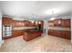 Large kitchen with stainless steel appliances, a center island, and lots of cabinet space at 1814 Tradd Ave, Clover, SC 29710