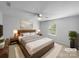 Neutral main bedroom featuring a large bed, nightstands, and soft natural light at 1814 Tradd Ave, Clover, SC 29710
