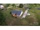 Aerial view of home featuring a spacious backyard and a wooden deck at 1928 Londonberry Dr, Rock Hill, SC 29730