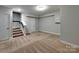 Spacious carpeted basement area offering natural light and easy access to the upper levels at 2001 Laurel Village Cir, Belmont, NC 28012