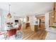 Open kitchen with stainless steel appliances, island and breakfast nook at 20812 Decora Dr, Cornelius, NC 28031