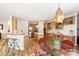 Spacious kitchen with stainless steel appliances, island, and breakfast area at 20812 Decora Dr, Cornelius, NC 28031
