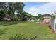 Expansive backyard with a mix of green grass and shaded areas, perfect for outdoor activities and relaxation at 2632 Montford Nw Ave, Concord, NC 28027