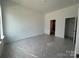 Bright, unfinished bedroom ready for your personal design and customization at 3121 Beacon Heights Rd, Indian Land, SC 29707