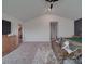 Bright bedroom with a dresser and plush throw on the bed at 3322 Brighton Dr, Gastonia, NC 28052