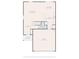 Detailed first-floor layout with measurements for the kitchen, living room, dining area, and garage at 3322 Brighton Dr, Gastonia, NC 28052