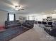 Open concept living room leads into dining room and kitchen. Comfortable, open design at 3322 Brighton Dr, Gastonia, NC 28052