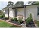 Charming front porch with a bench and manicured landscaping at 3623 Braden Dr, Charlotte, NC 28216