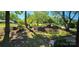 The front yard with mature trees and well-placed boulders, adding a touch of natural beauty at 401 Pamela St, Gastonia, NC 28054